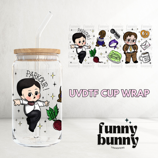 Parkour - 16oz UVDTF Cup Wrap