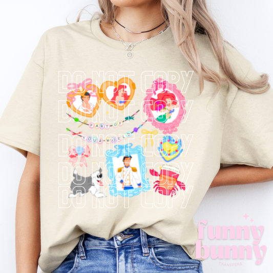 Part Of Your World Locket - DTF Transfer