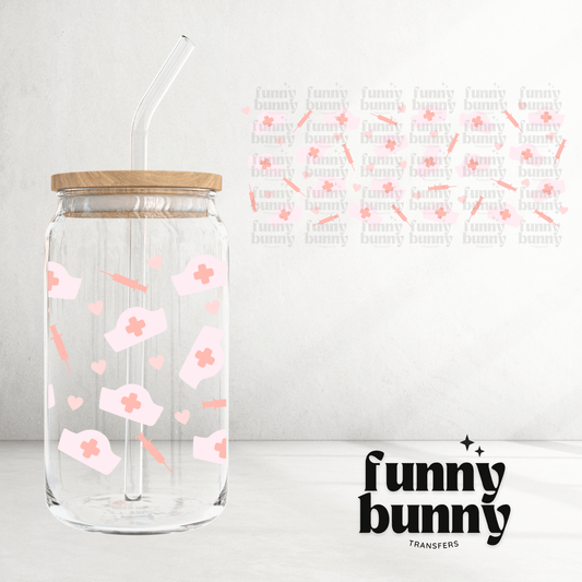 Pastel Nurse - 16oz UVDTF Cup Wrap