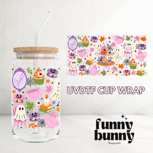 Pastel Spooky Cuties - 16oz UVDTF Cup Wrap
