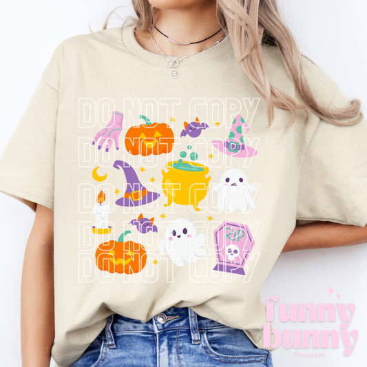 Pastel Spooky Things - DTF Transfer
