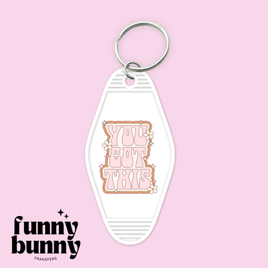 Pastel You Got This - Motel Keychain