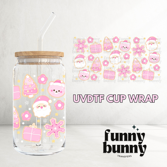 Patel Holiday Cookies - 16oz UVDTF Cup Wrap