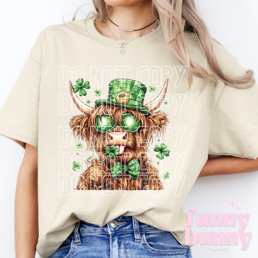 Patty Highland Cow - DTF Transfer