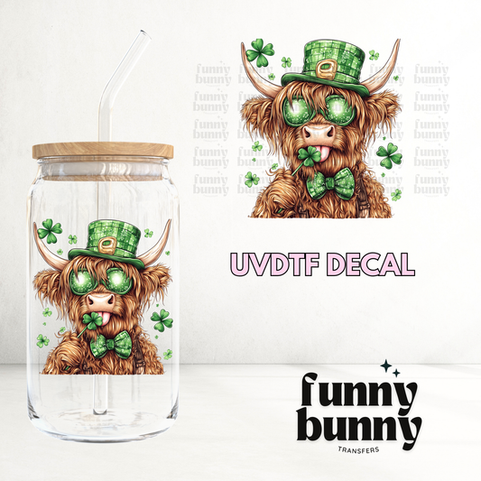 Patty Highland Cow - UVDTF Decal