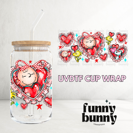 Peanut Love 2.0 - 16oz UVDTF Cup Wrap