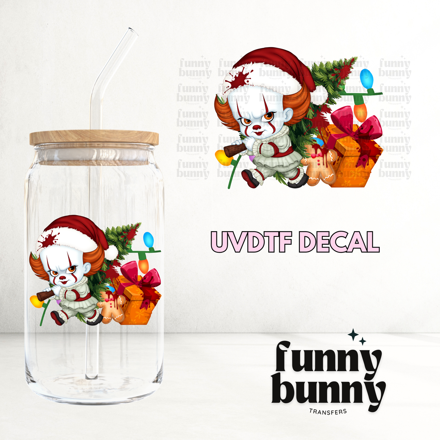 Penny Xmas - UVDTF Decal