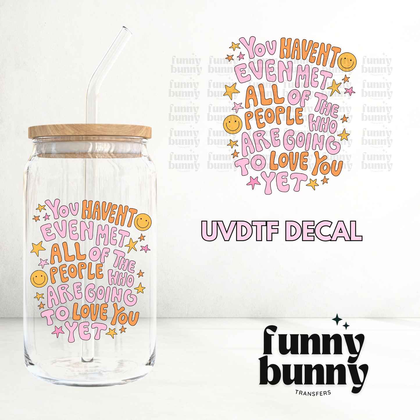 People Love You - UVDTF Decal