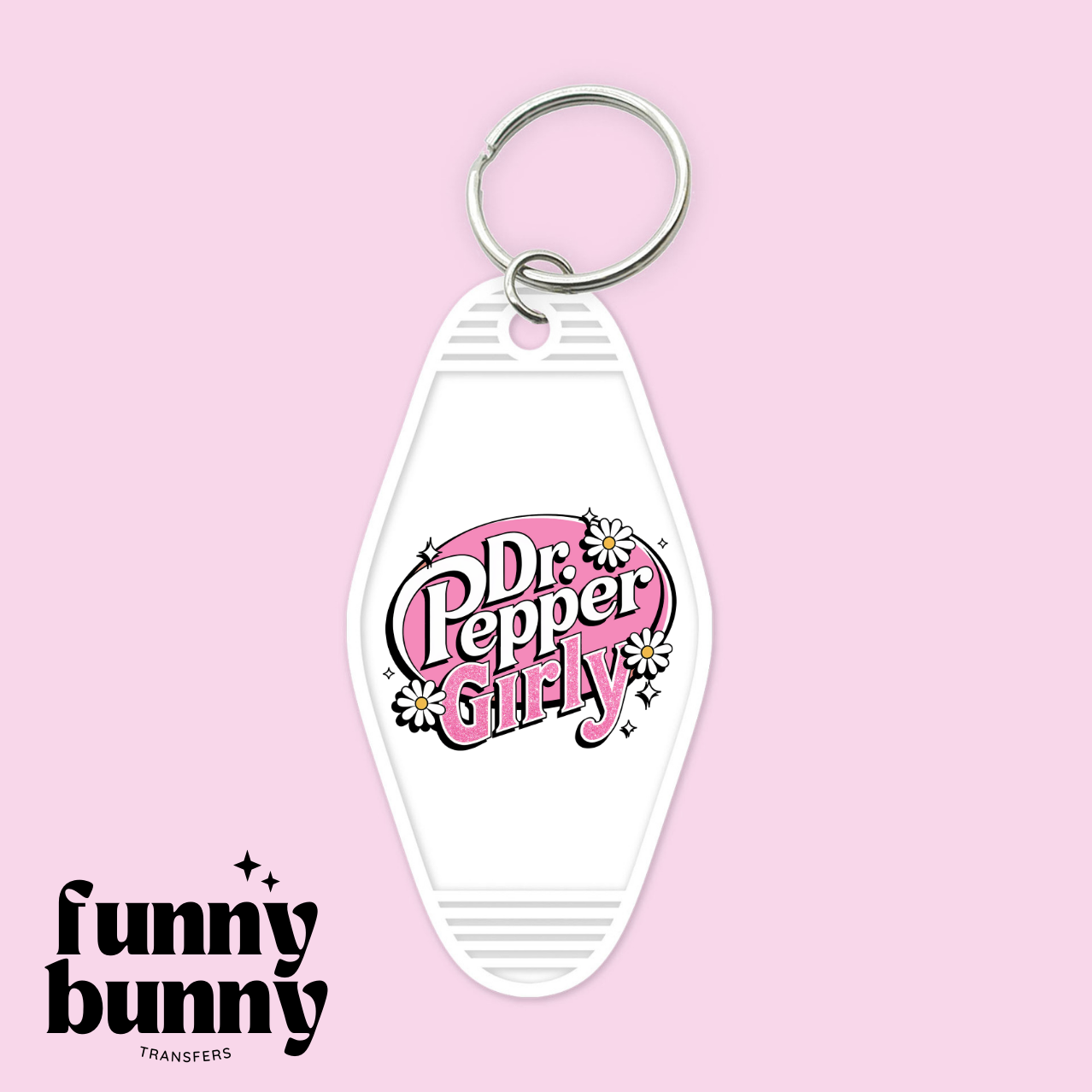 Pepper Girly Pink - Motel Keychain
