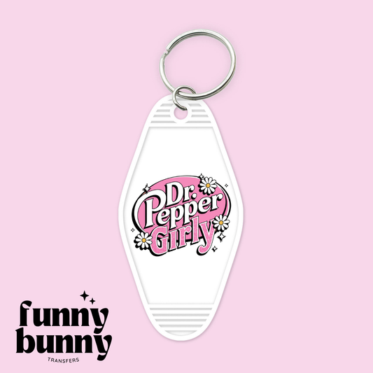 Pepper Girly Pink - Motel Keychain
