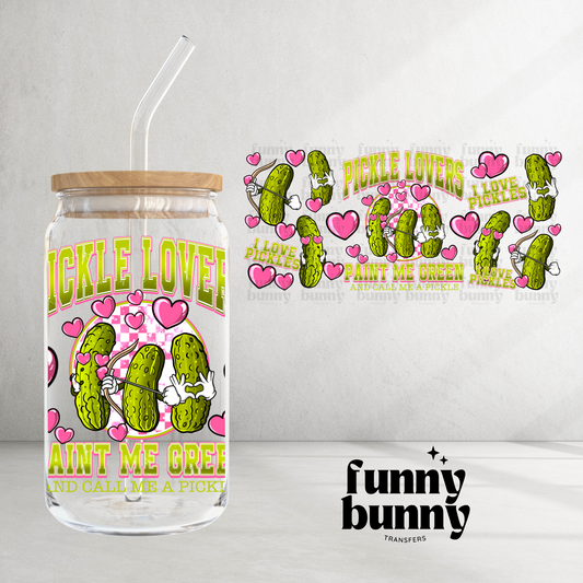 Pickle Lovers - 16oz UVDTF Cup Wrap