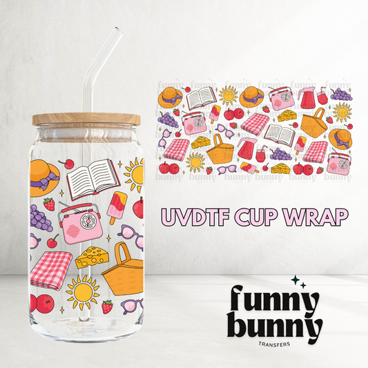 Picnic Goodies - 16oz UVDTF Cup Wrap