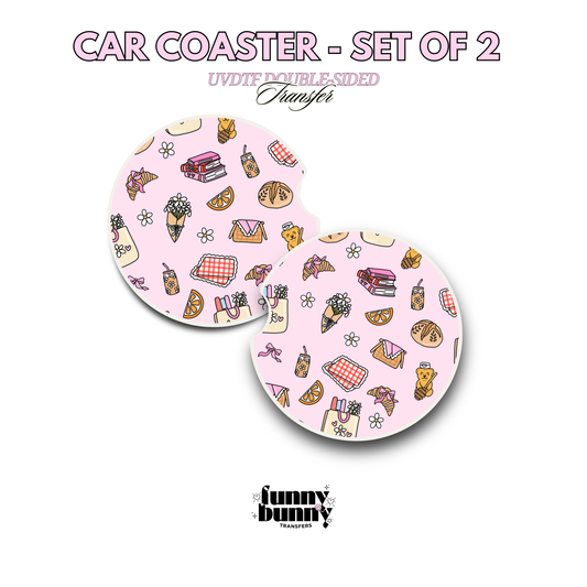 Picnic Must Have I - UVDTF Coaster