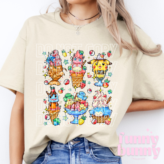 Pika Popsicles - DTF Transfer