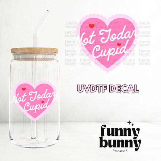 Pink Cupid Heart - UVDTF Decal