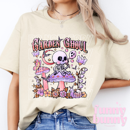 Pink Garden Ghoul - DTF Transfer
