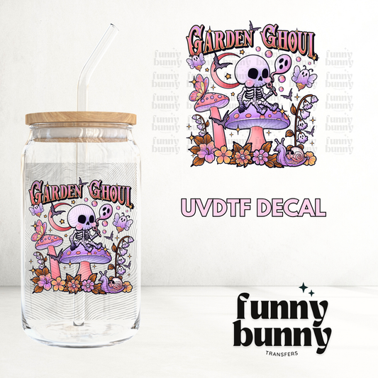Pink Garden Ghoul - UVDTF Decal