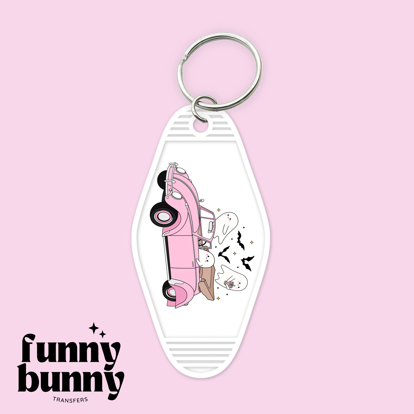 Pink Ghouls Trip - Motel Keychain