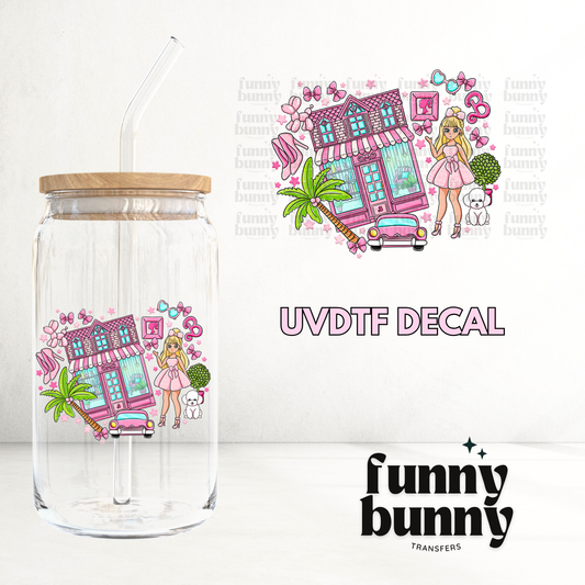 Pink Girl Essentials - UVDTF Decal