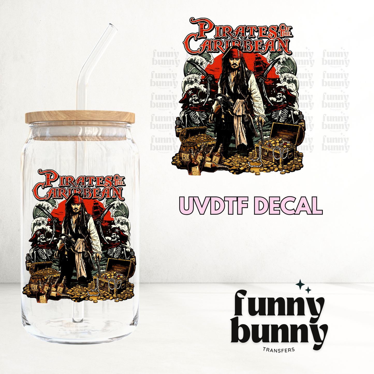 Pirate Gold - UVDTF Decal