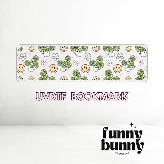 Plant Mom Vibes - UVDTF Bookmark Decal
