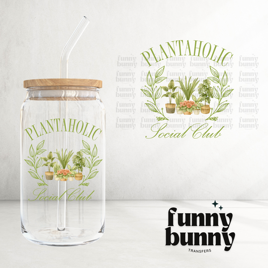 Plantaholic - UVDTF Decal