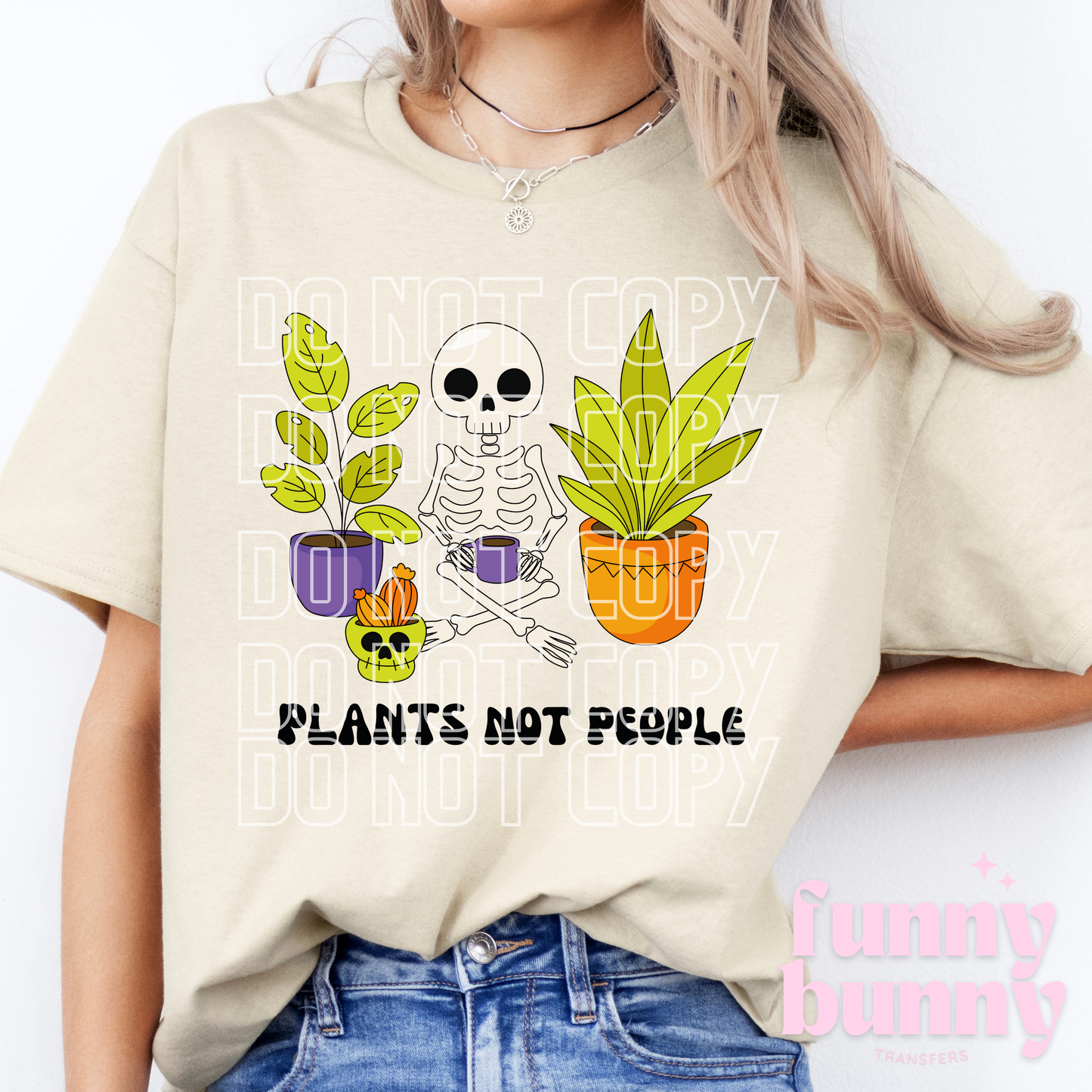 Plants Not People - DTF Transfer