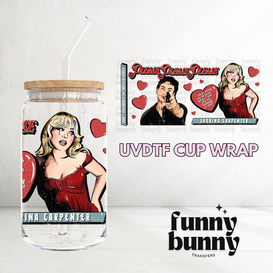 Please Please Please - 16oz UVDTF Cup Wrap