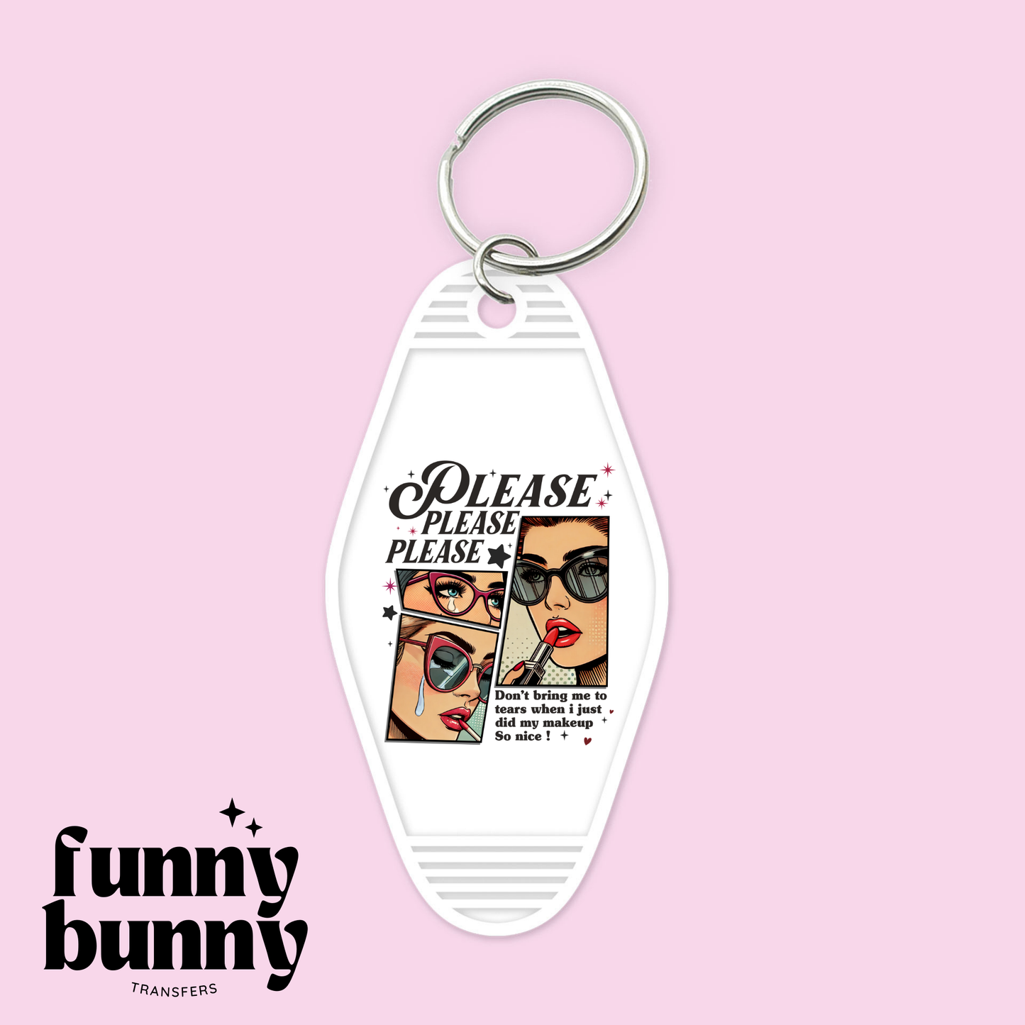 Please Please Please - Motel Keychain
