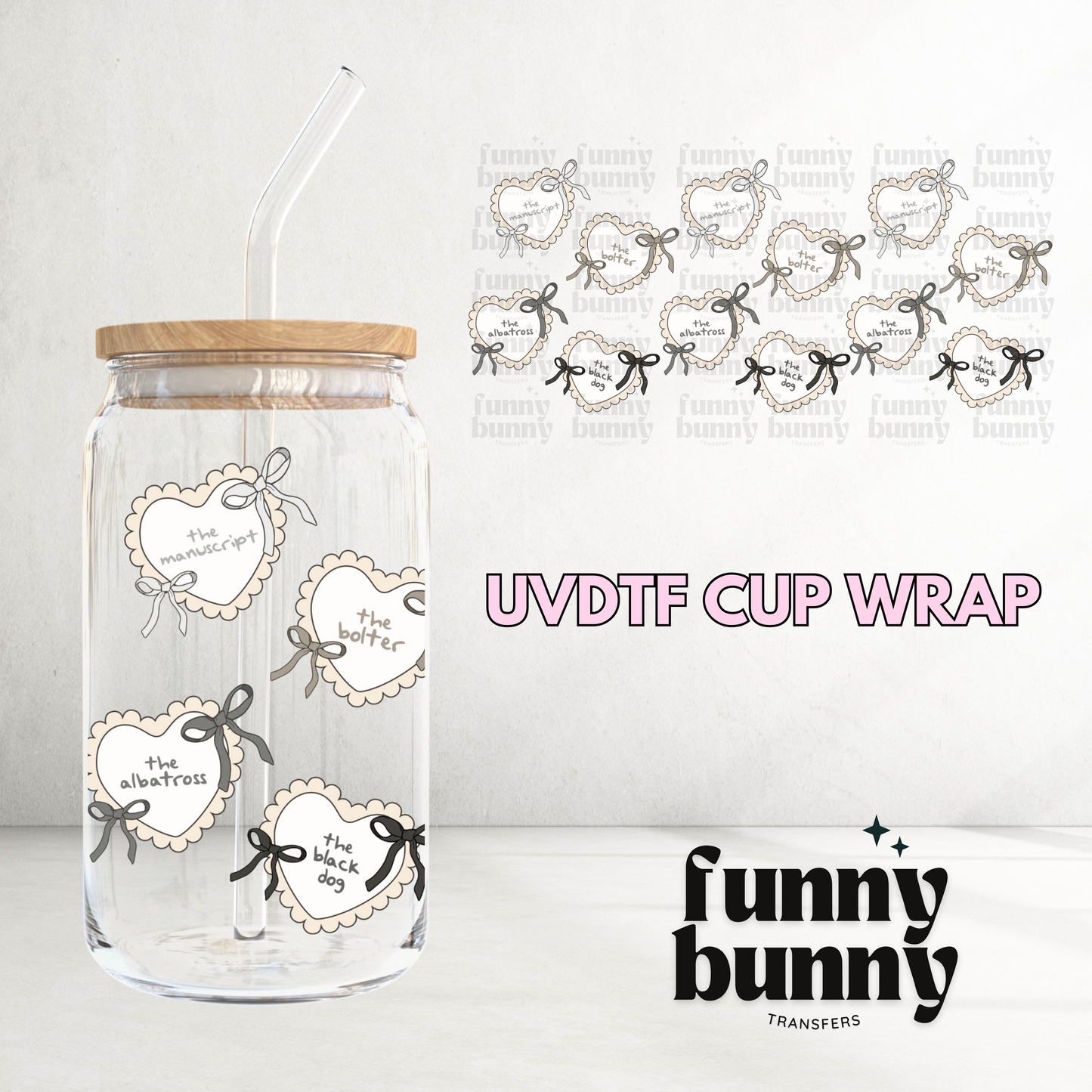 Poets Era -  16oz UVDTF Cup Wrap