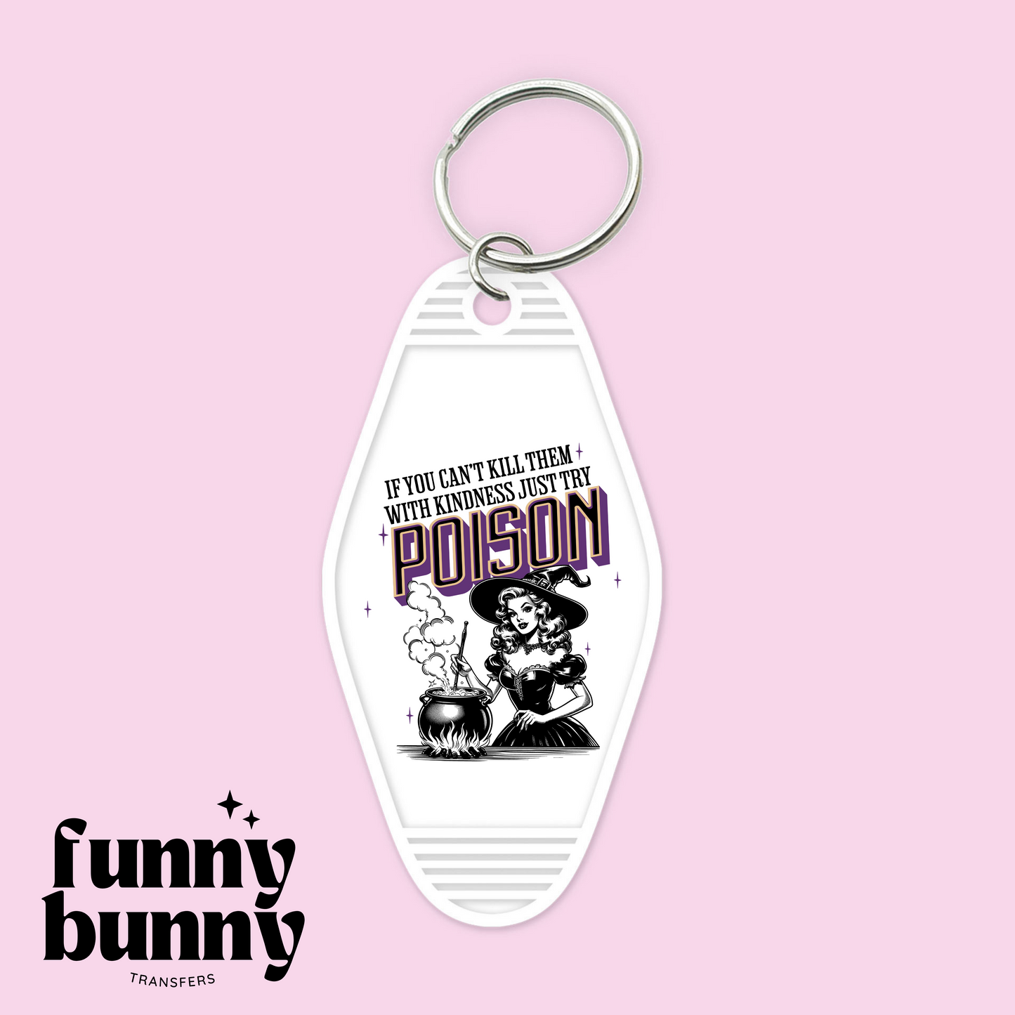 Poison - Motel Keychain