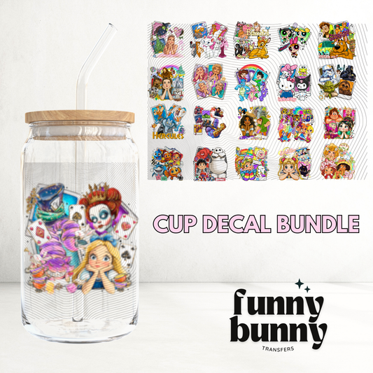 Polaroid Characters - UVDTF Decal Bundle