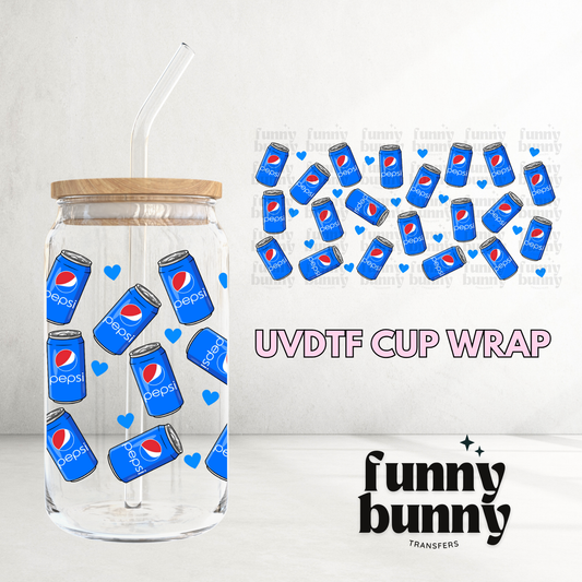 Pop Cans - 16oz UVDTF Cup Wrap