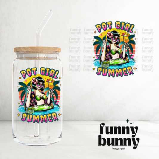 Pot Girl Summer - UVDTF Decal
