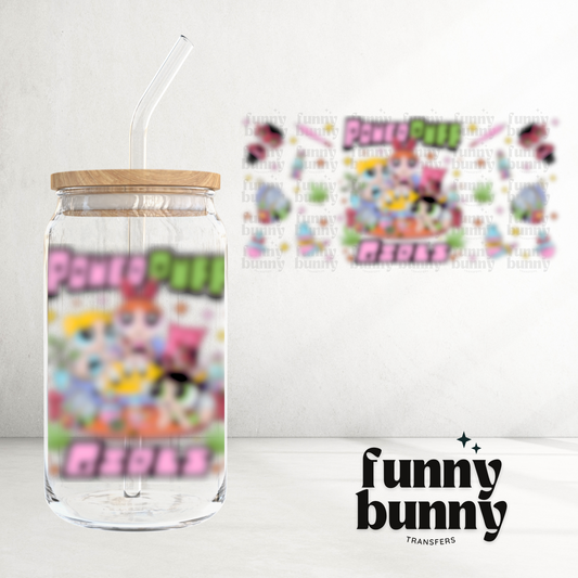 Puff Girls -  16oz UVDTF Cup Wrap