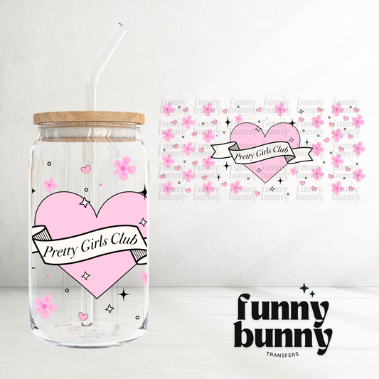 Pretty Girls Club - 16oz UVDTF Cup Wrap (EXCLUSIVE)