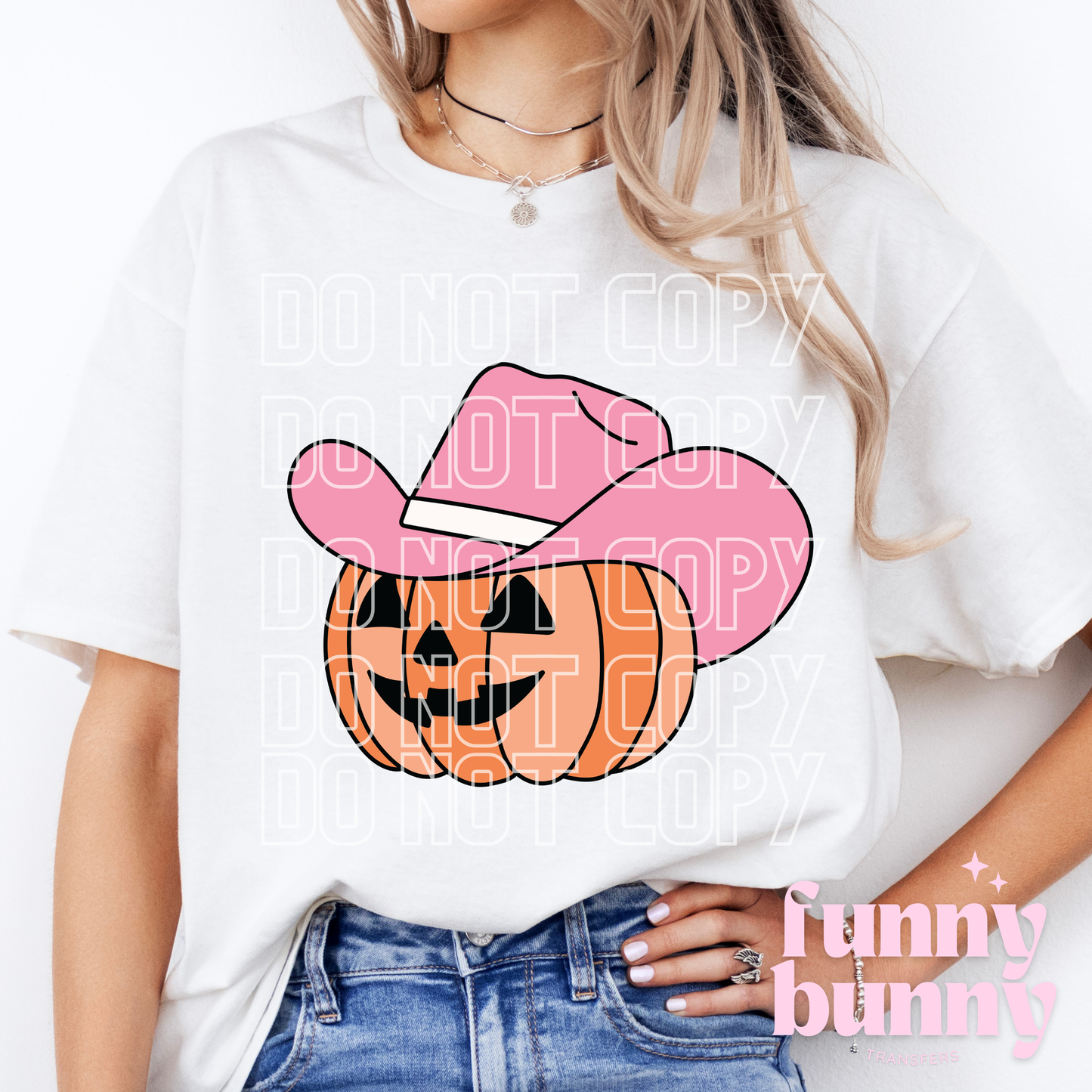 Pumpkin Cowboy - DTF Transfer