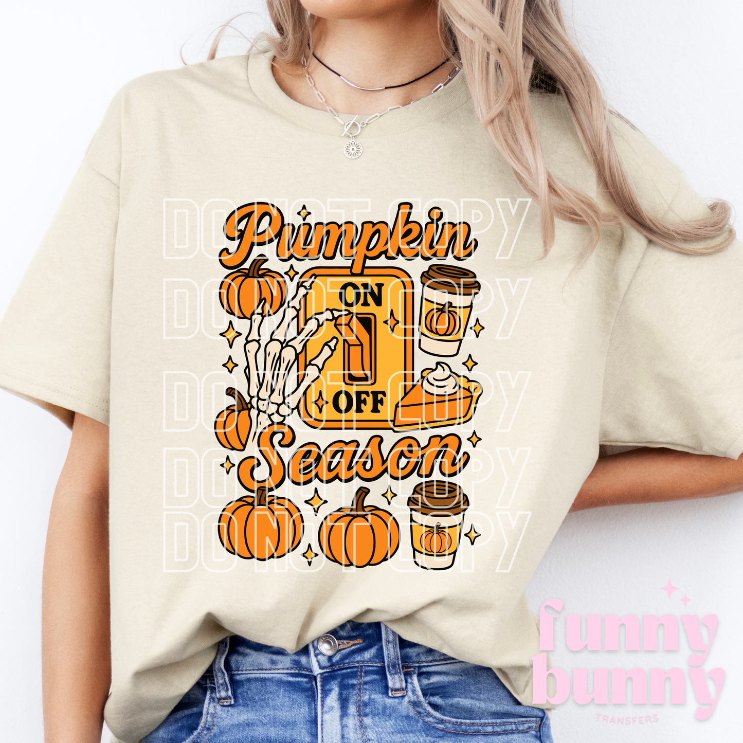 Pumpkin On - DTF Transfer
