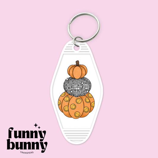 Pumpkin Pattern - Motel Keychain