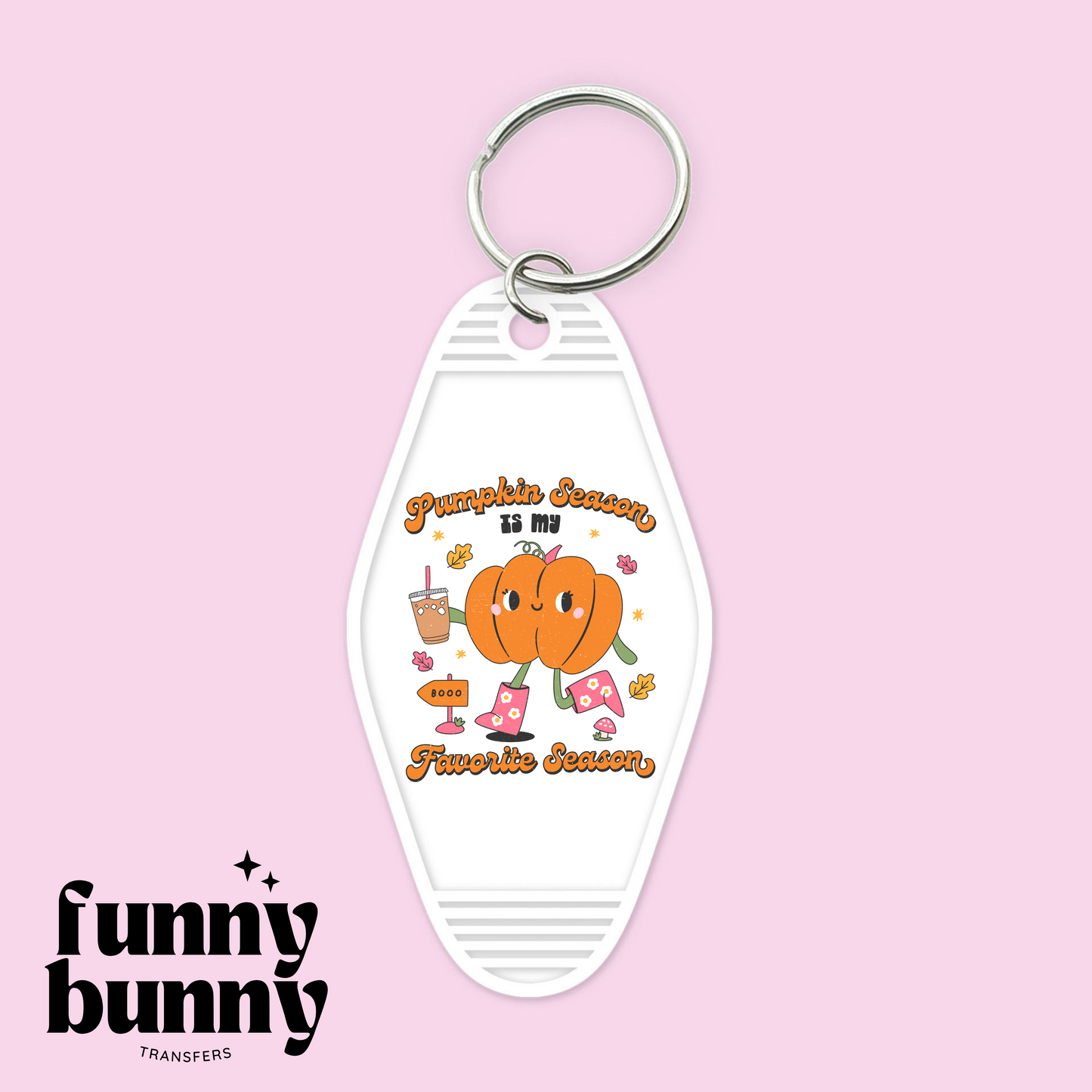 Pumpkin Season - Motel Keychain