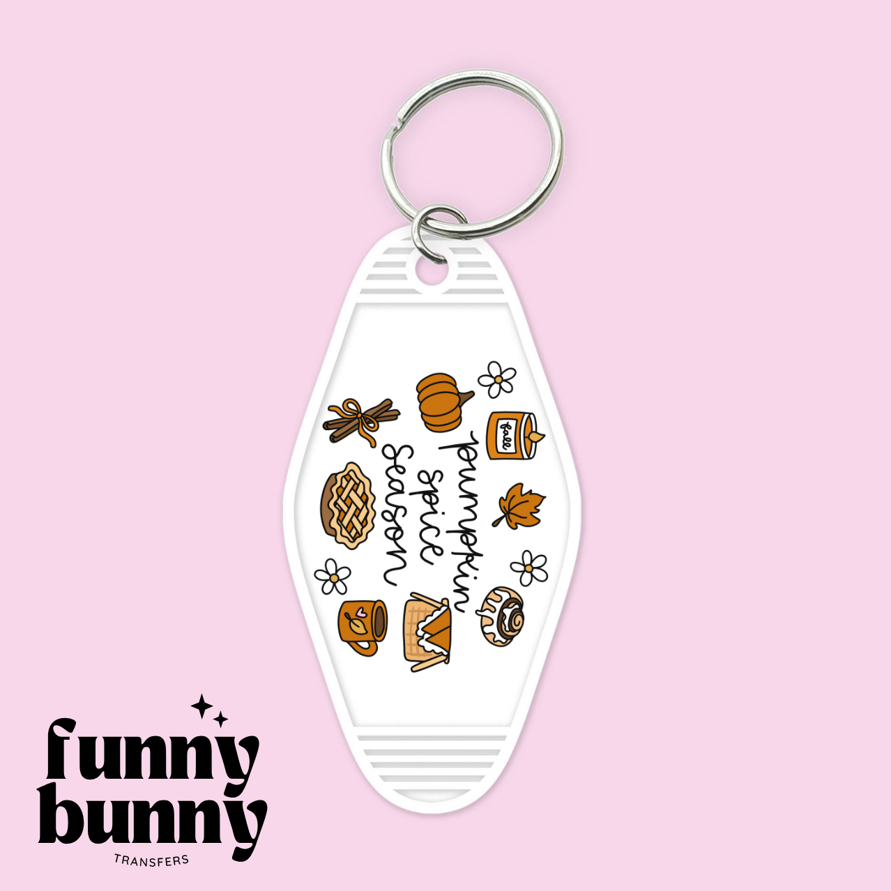Pumpkin Spice Season 2.0 - Motel Keychain