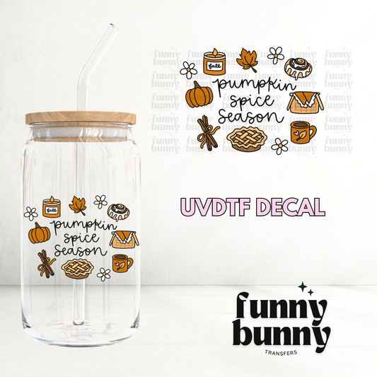 Pumpkin Spice Season 2.0 - UVDTF Decal