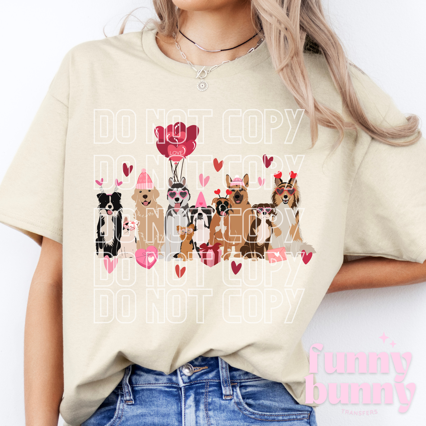 Puppy Valentines - DTF Transfer