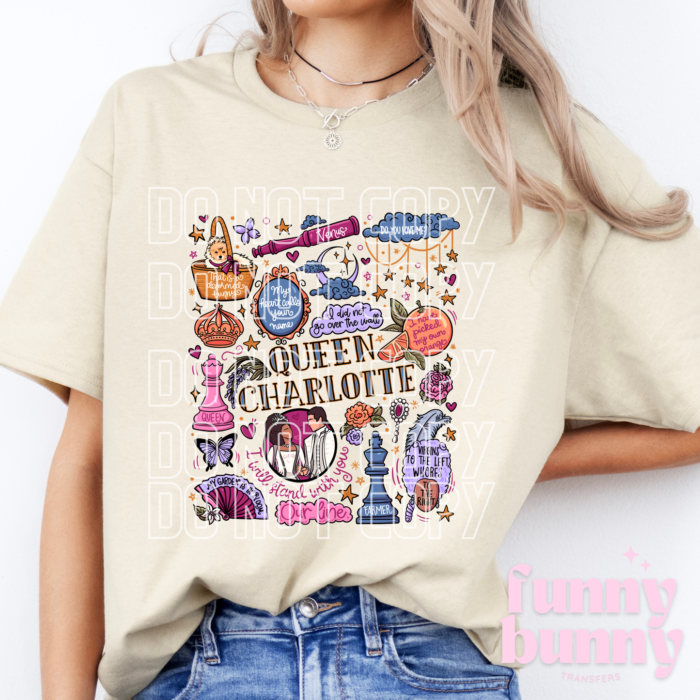 Queen Charlotte - DTF Transfer