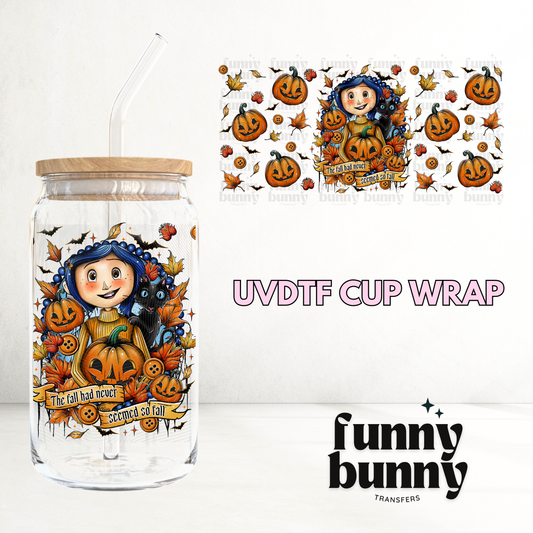 Rag Doll Fall - 16oz UVDTF Cup Wrap