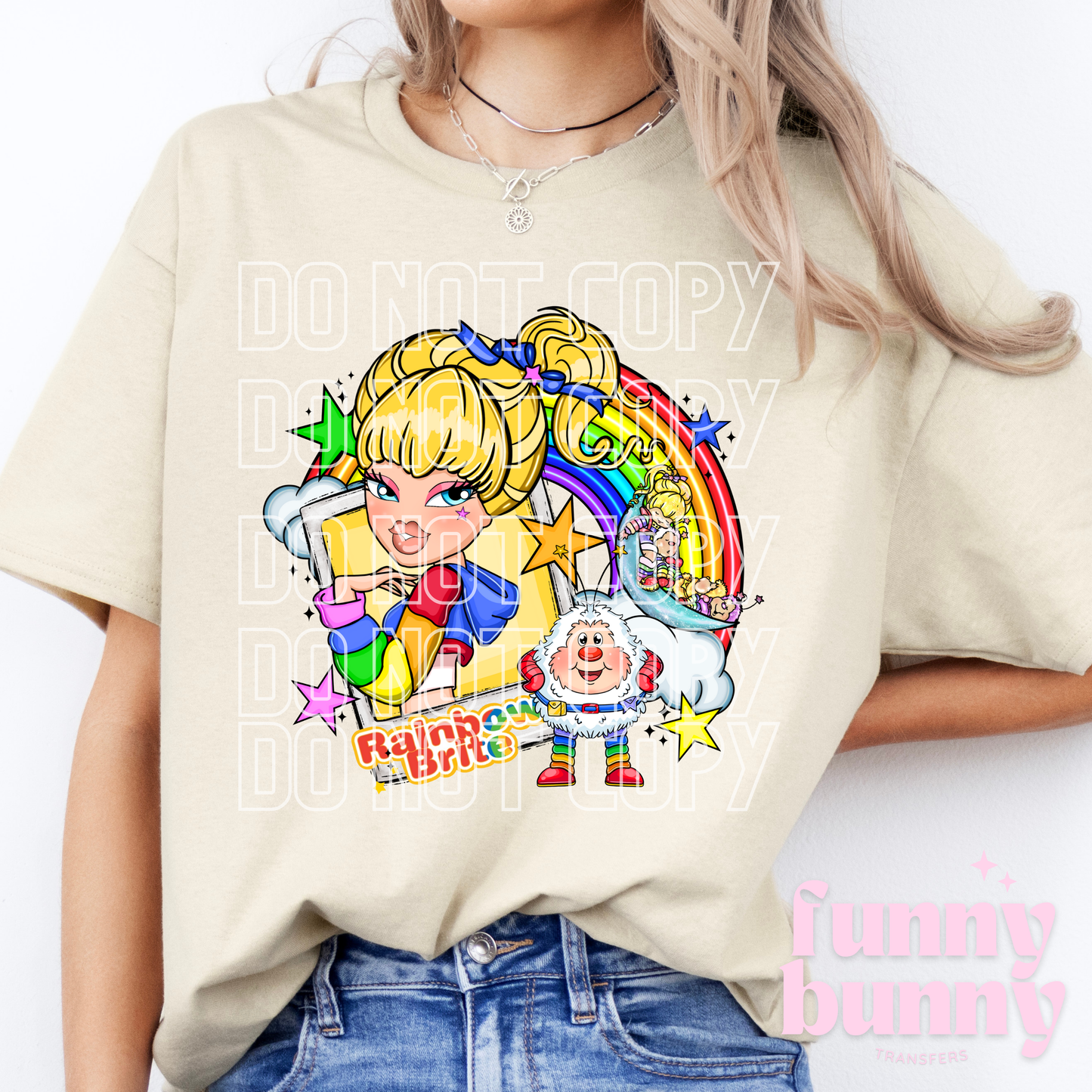 Rainbow Girl Cutie - DTF Transfer