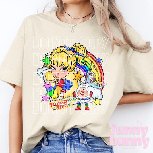 Rainbow Girl Cutie - DTF Transfer