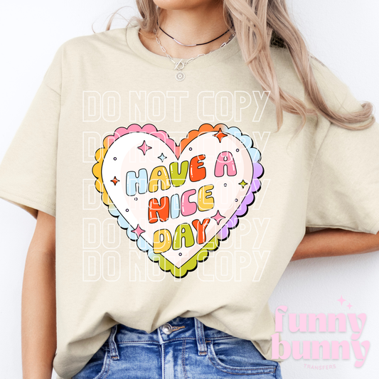 Rainbow Heart - DTF Transfer
