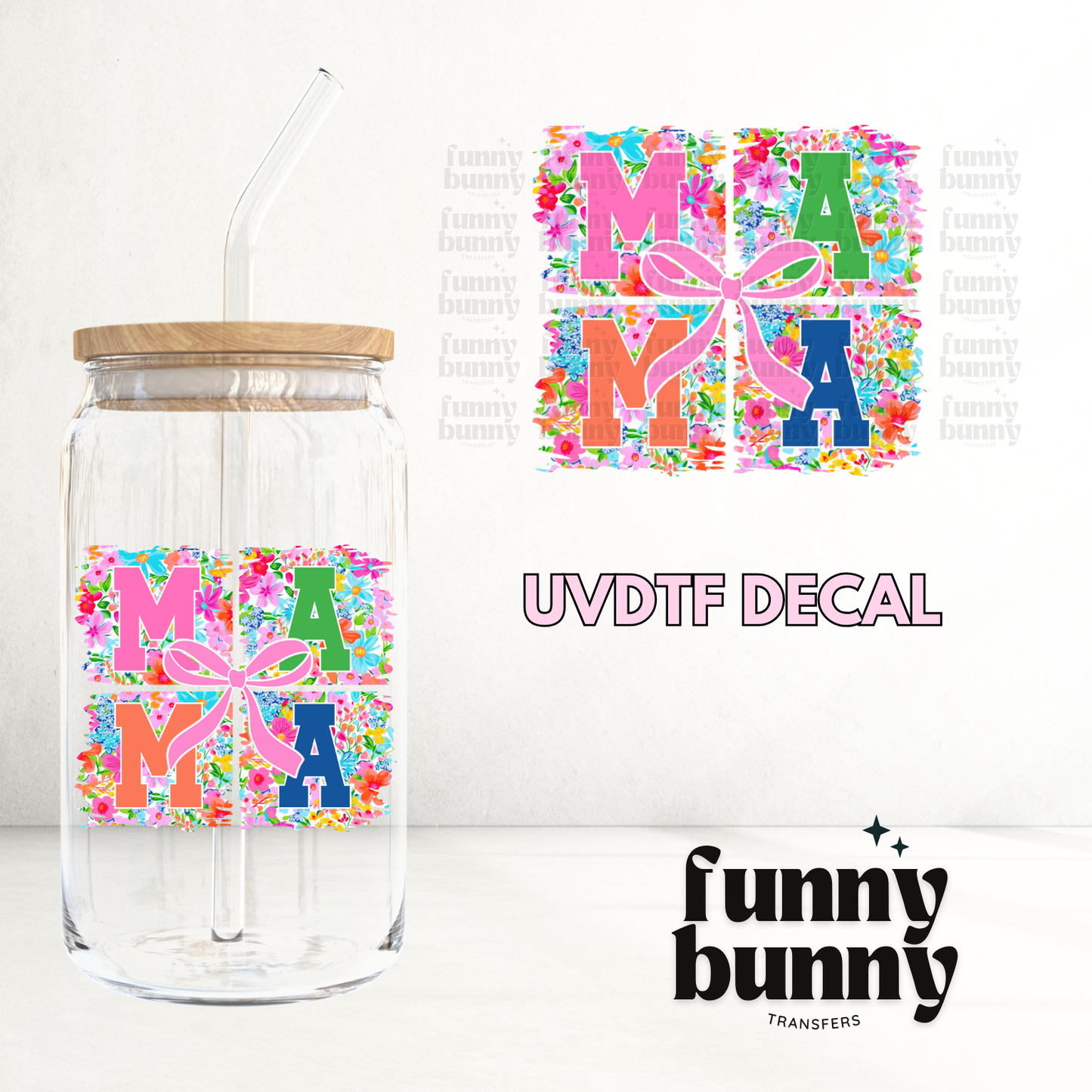 Rainbow Mama - UVDTF Decal