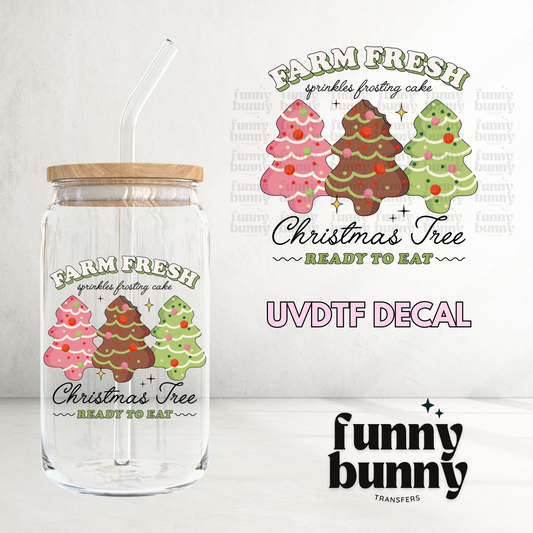 Ready To Eat Sprinkled Trees - UVDTF Decal